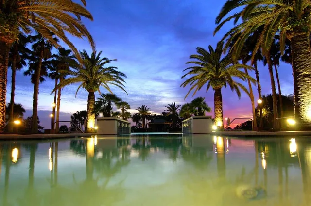 a view of a large building