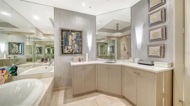 a room with furniture and a window