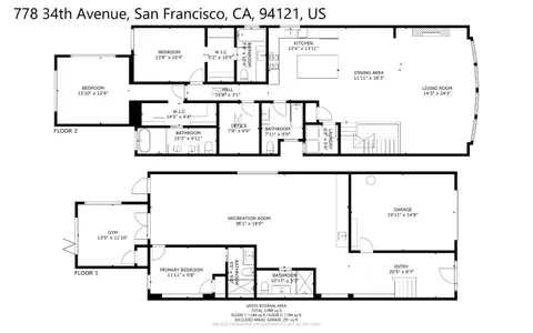 $2,849,000 | 778 34th Avenue, San Francisco, CA 94121