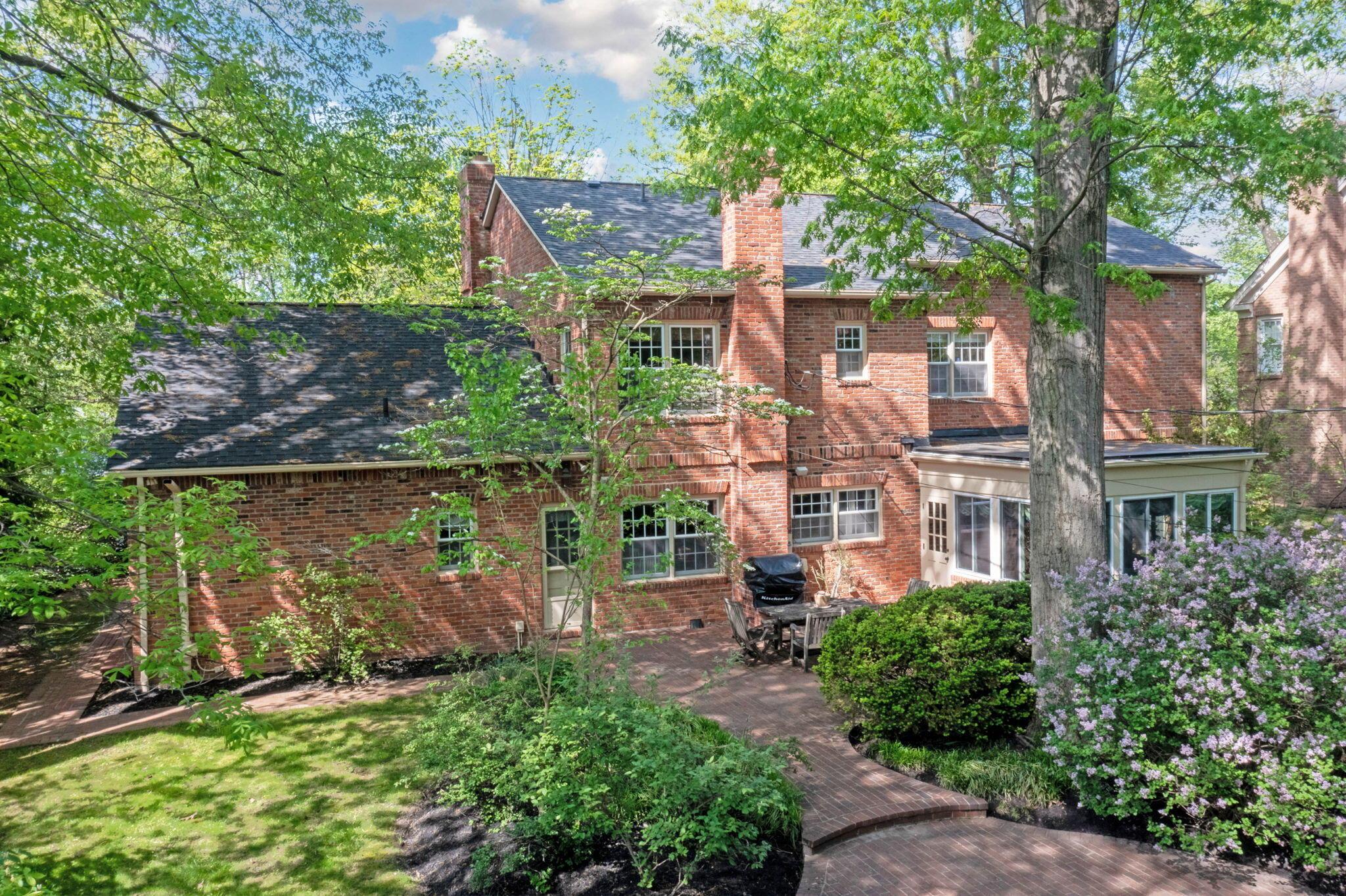 2111 Cheltenham Road Columbus, OH 43220 - Photo 49 of 64 Gorgeous backyard view of this all brick beauty of a home.