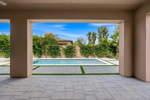 a view of front door