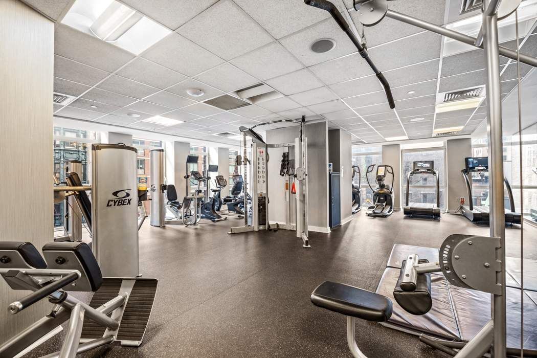 11 East 29th Street, Unit 16B Manhattan, NY 10016 - Photo 6 of 6 a view of a room with gym equipment