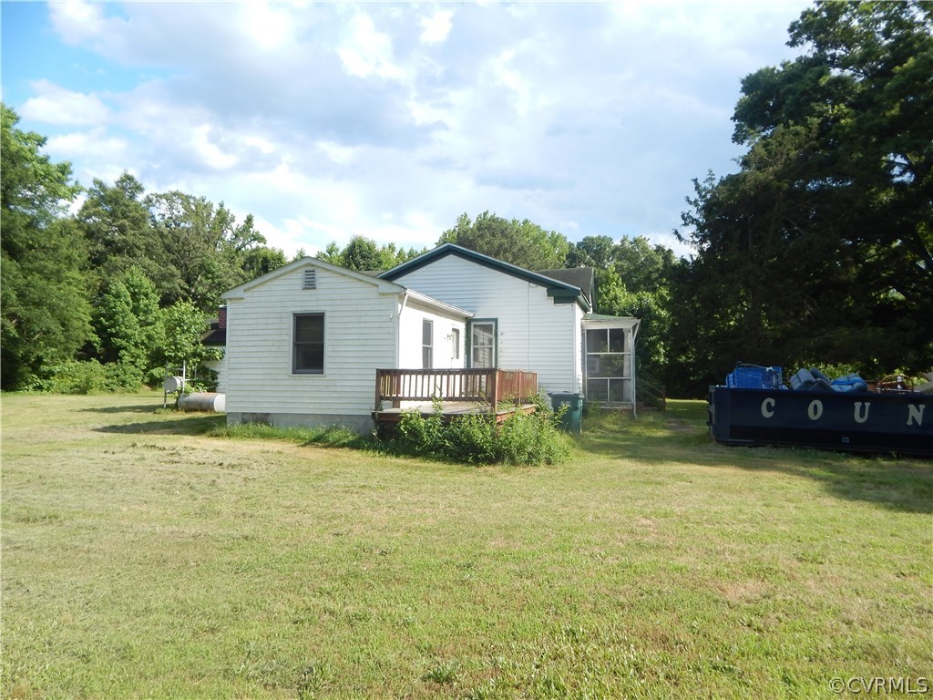 10351 Greenwood Road Glen Allen, VA 23060 - Photo 7 of 14 a view of backyard of house with green space