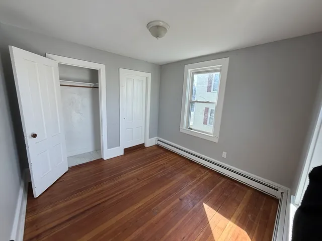 wooden floor in an empty room