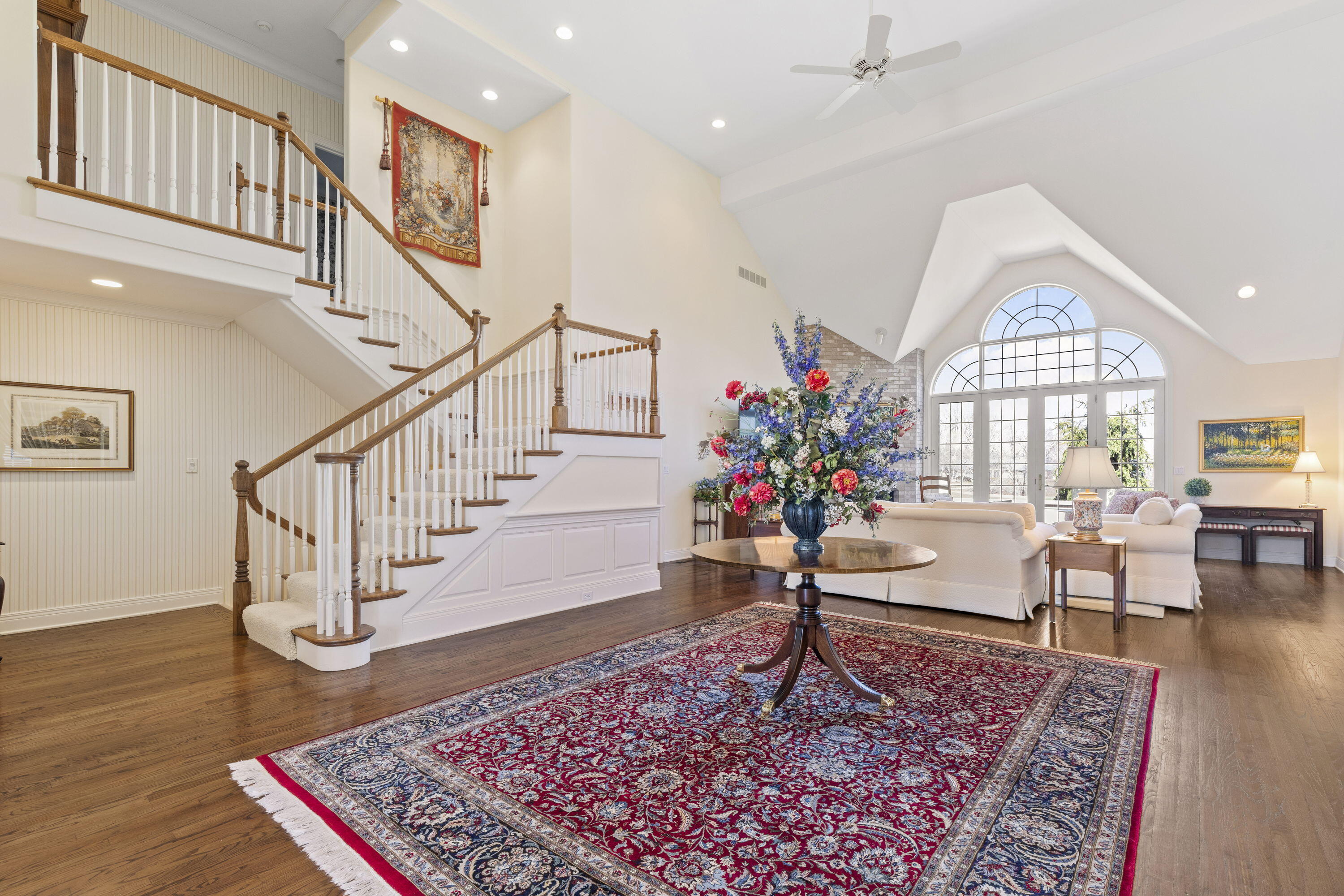 1663 Snead Avenue Chesterton, IN 46304 - Photo 6 of 38 a view of an entryway wooden floor and a rug