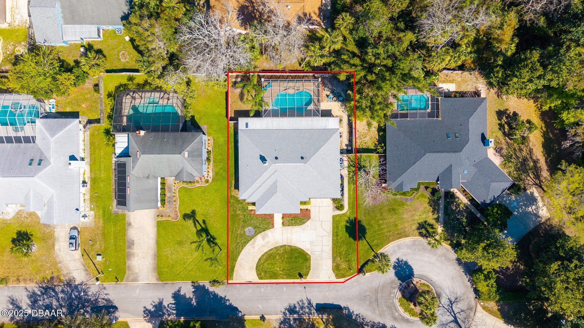 13 Fernery Trail Ormond Beach, FL 32174 - Photo 51 of 57 an aerial view of residential houses with outdoor space