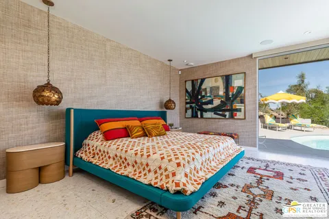 a very nice looking room with a large window