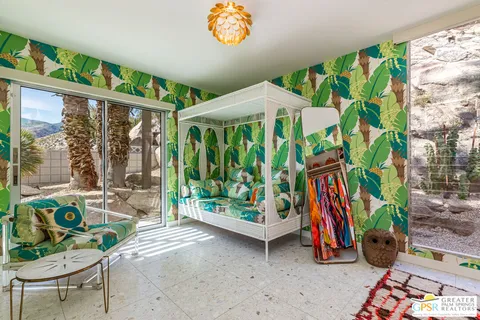 a view of a indoor basketball court