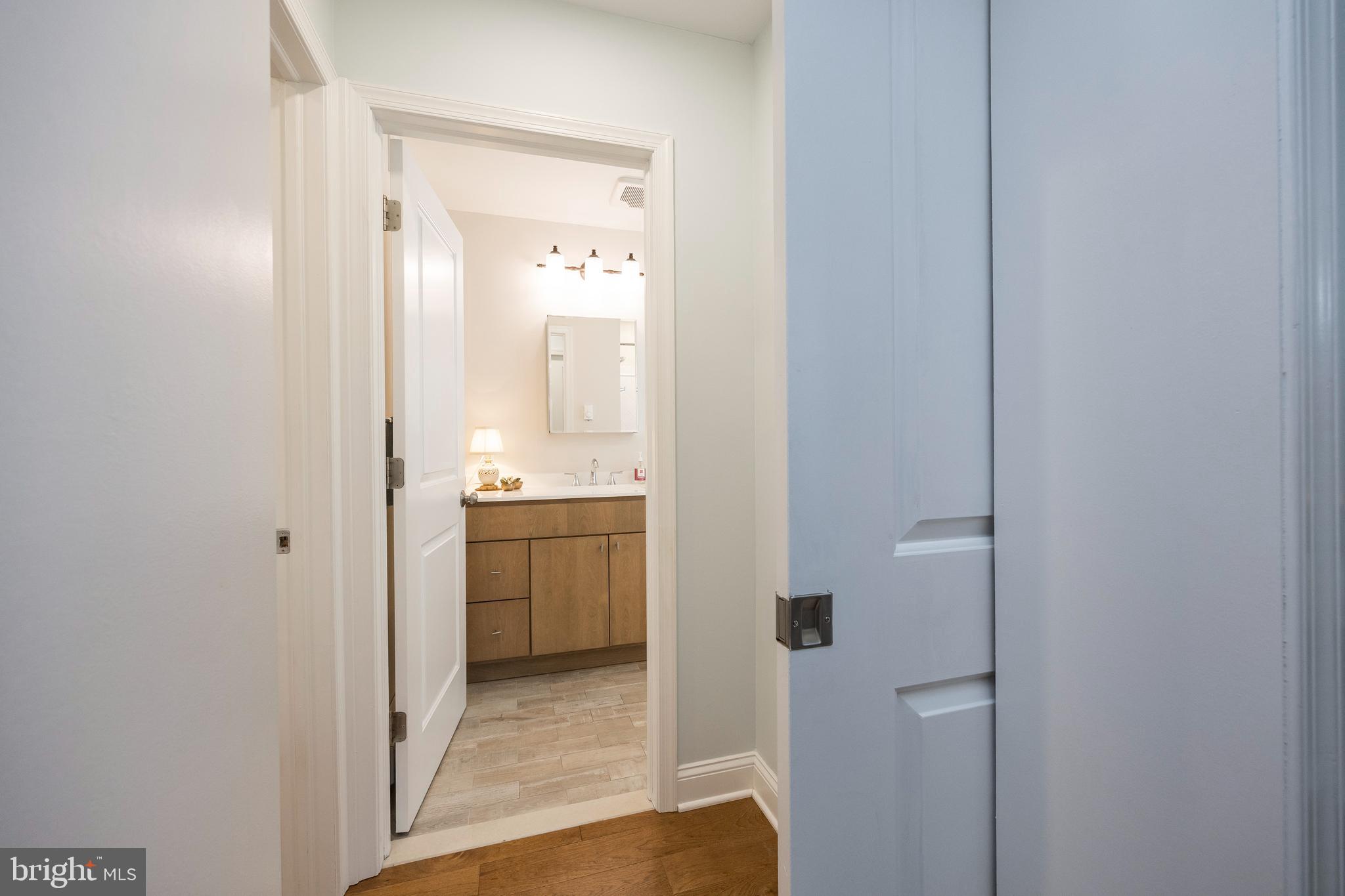 57 Fairfield Road Havertown, PA 19083 - Photo 10 of 56 pocket door to office/bedroom and full bath
