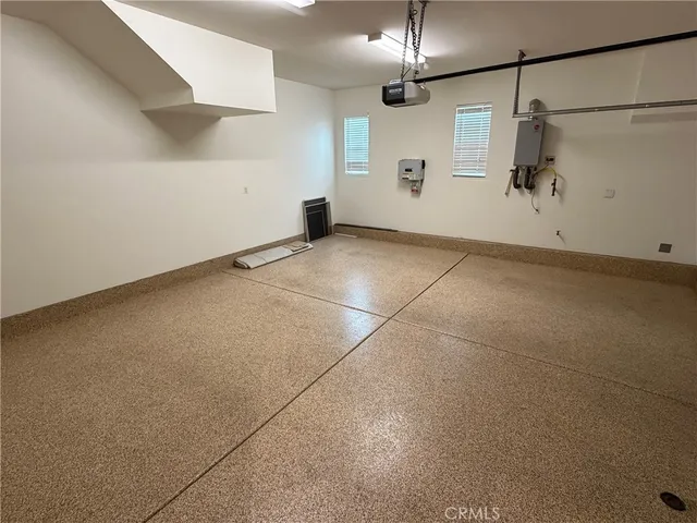 a view of a room with an empty space