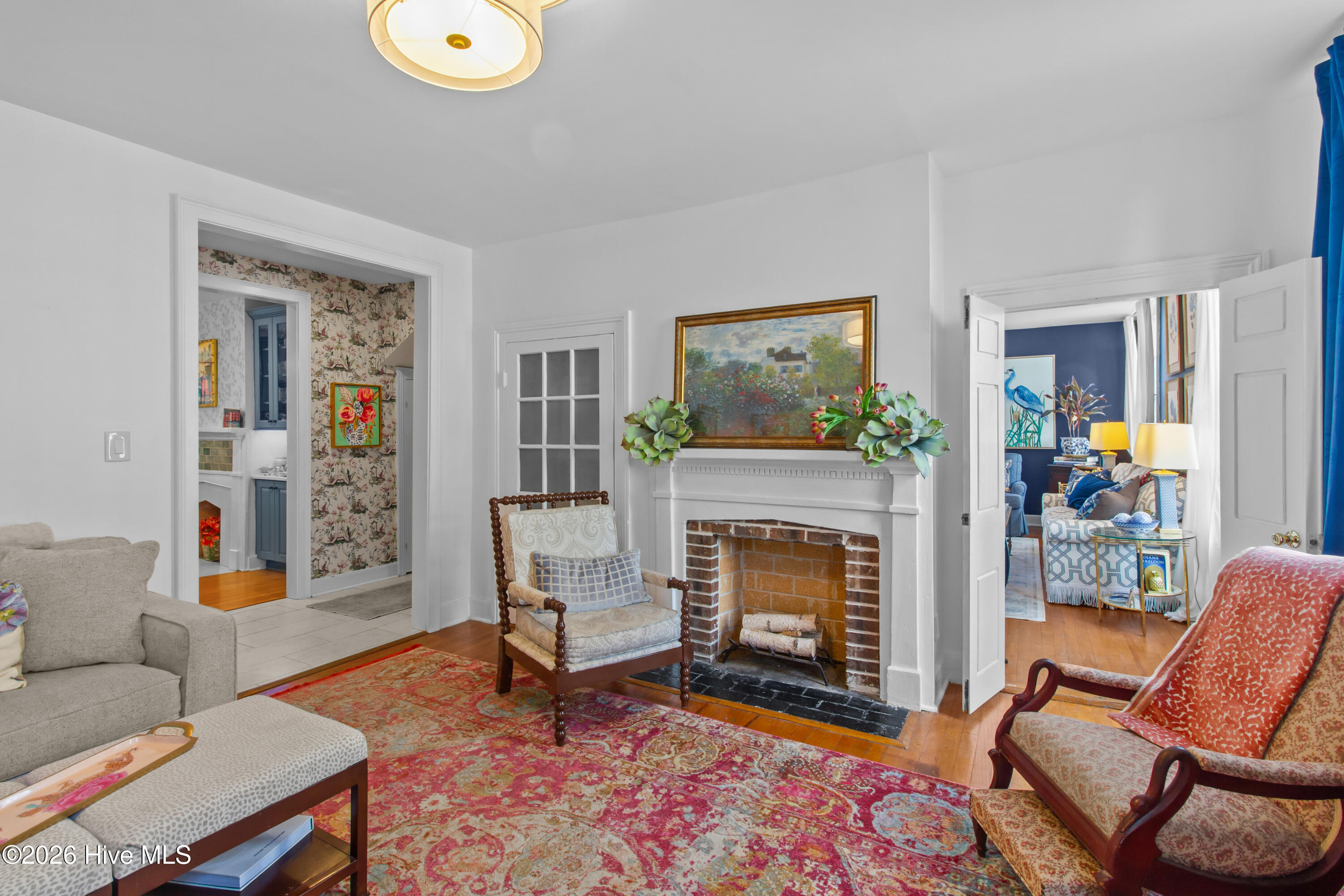 219 Pollock Street New Bern, NC 28560 - Photo 22 of 73 with original mantels and surrounds (not currently operational)