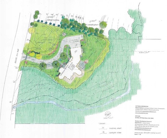 24 Miller Hill Road Dover, MA 02030 - Photo 2 of 2 a bathroom with a sink mirror and bathtub