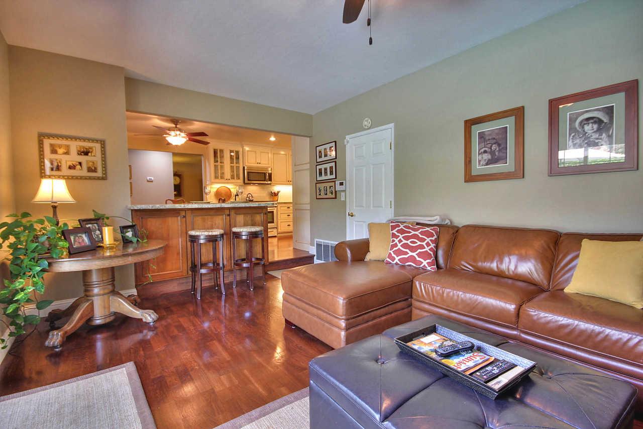3953 Bucknall Road Campbell, CA 95008 - Photo 13 of 30 a living room with furniture and a large window