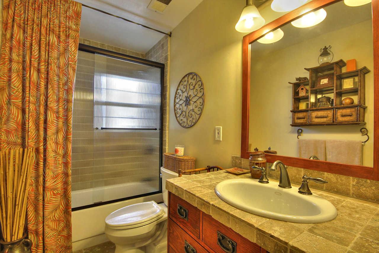 3953 Bucknall Road Campbell, CA 95008 - Photo 18 of 30 a bathroom with a sink a toilet and shower