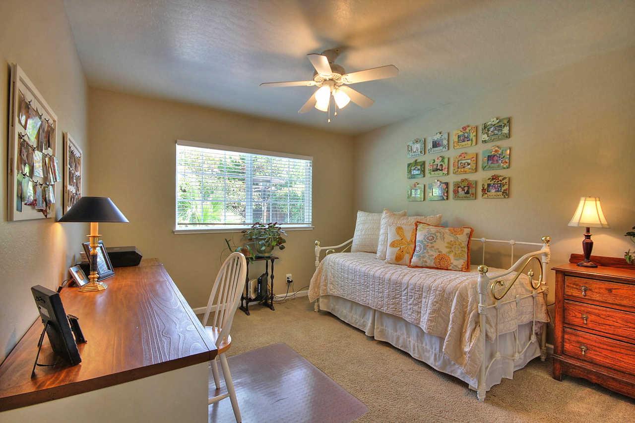 3953 Bucknall Road Campbell, CA 95008 - Photo 19 of 30 a bedroom with a bed and window