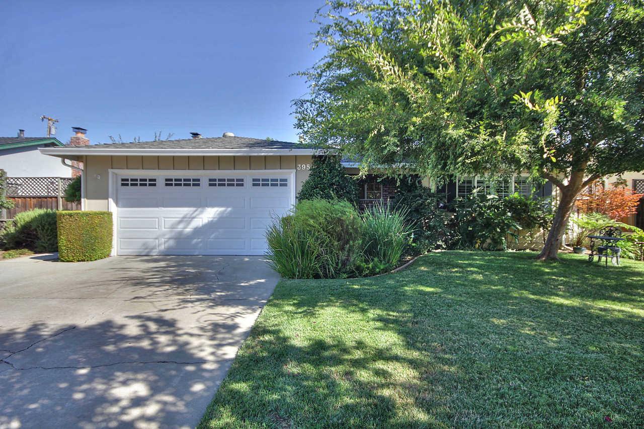3953 Bucknall Road Campbell, CA 95008 - Photo 3 of 30 a view of a house with a garden