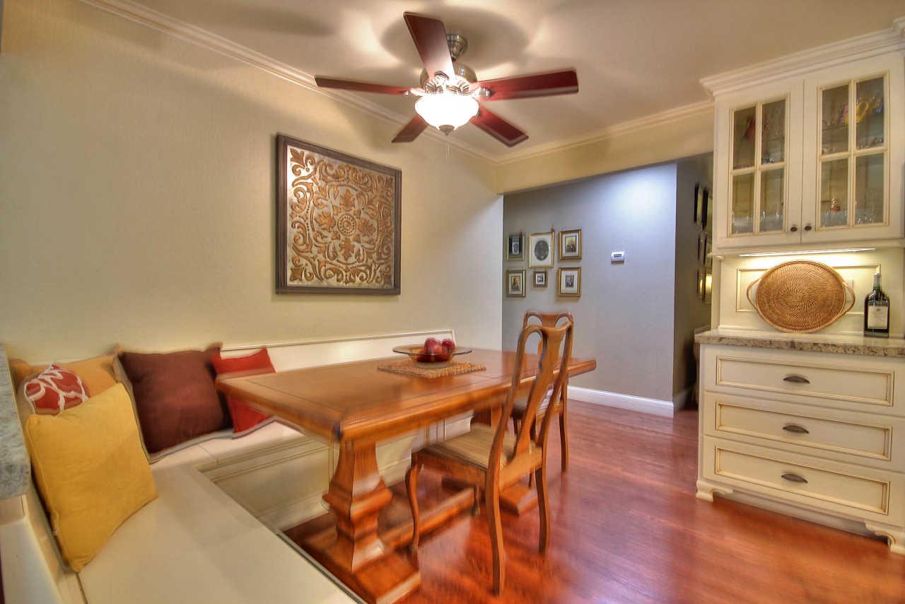 3953 Bucknall Road Campbell, CA 95008 - Photo 8 of 30 a view of a dining room with furniture and wooden floor
