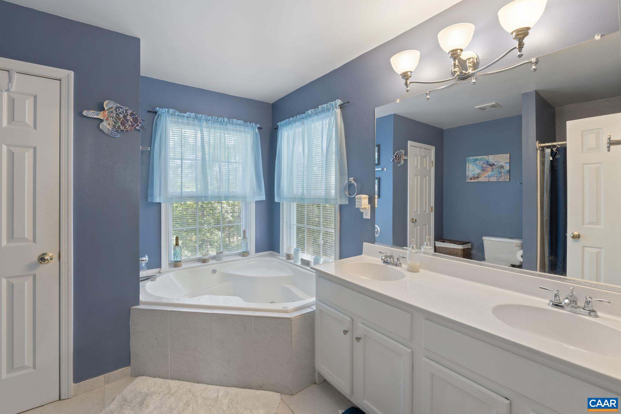 89 Riverside Drive Palmyra, VA 22963 - Photo 20 of 47 a bathroom with a tub sink and mirror