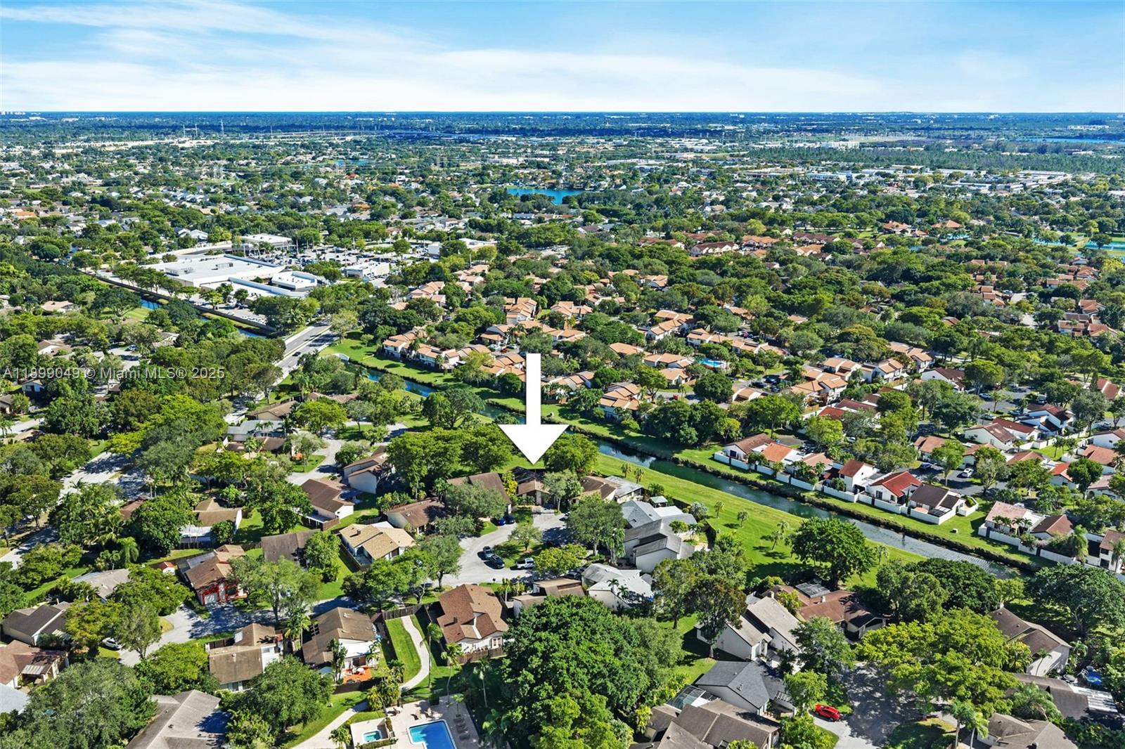 10923 Southwest 134th Court Miami, FL 33186 - Photo 24 of 28 an aerial view of residential houses with outdoor space and trees