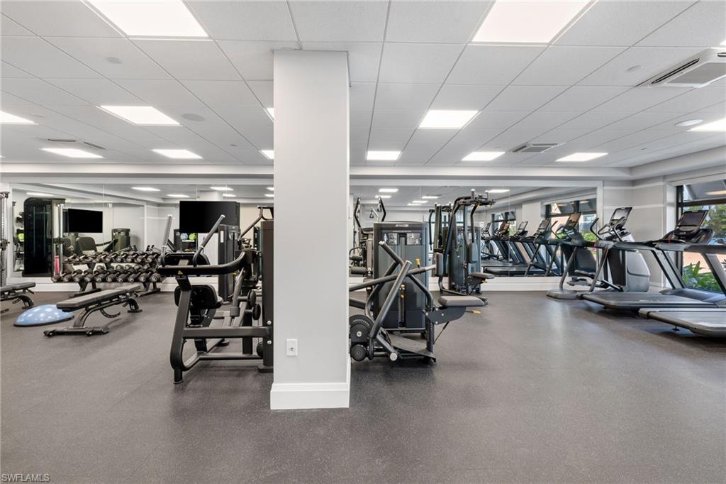 1130 3rd Avenue South, Unit 210 Naples, FL 34102 - Photo 47 of 48 a view of a room with gym equipment
