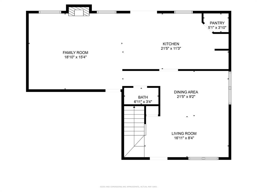 6218 Everglade Road Dallas, TX 75227 - Photo 37 of 39 View of floor plan / room layout