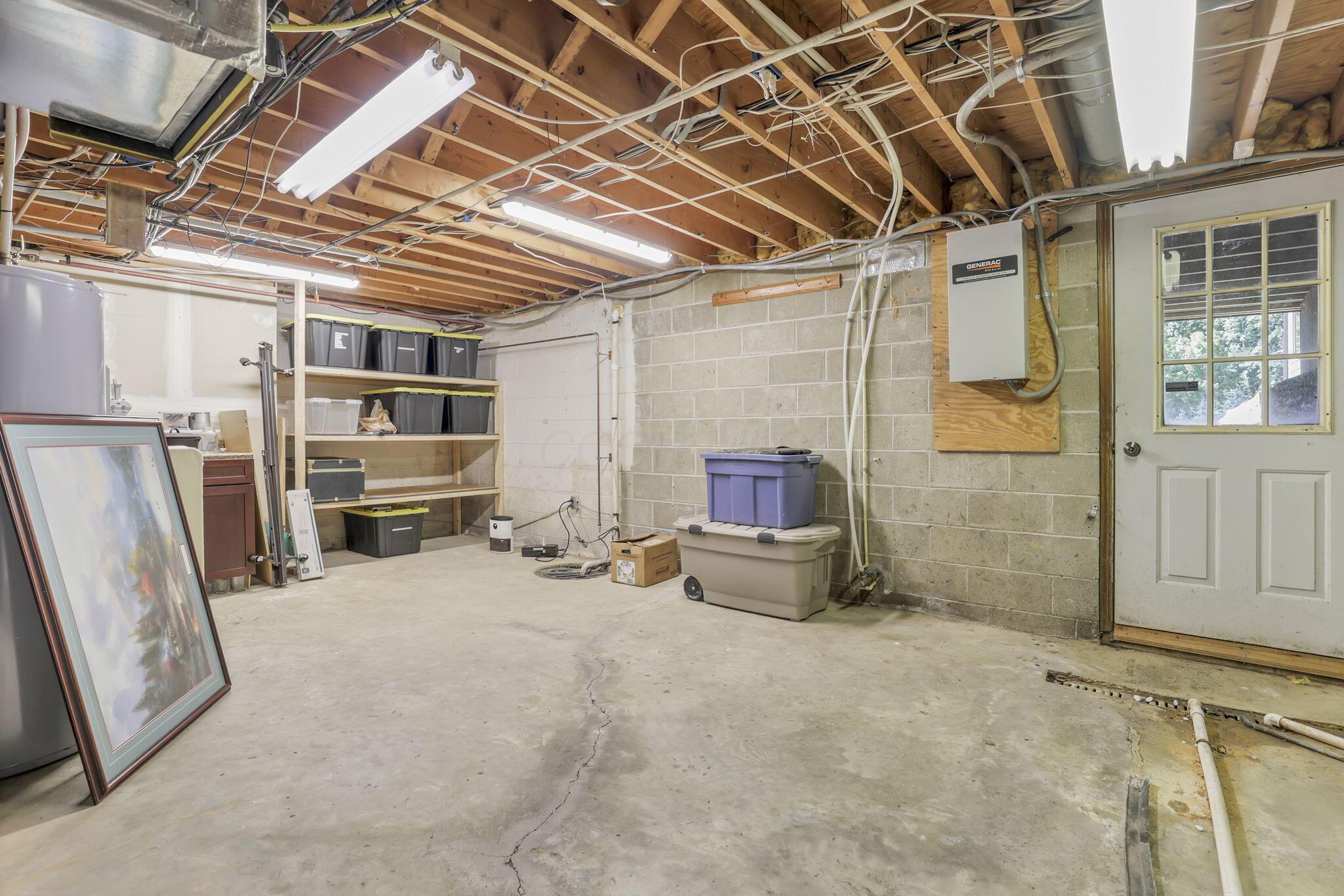 10485 Shipley Road Johnstown, OH 43031 - Photo 69 of 127 Lower Level Storage & Walk Out Basement
