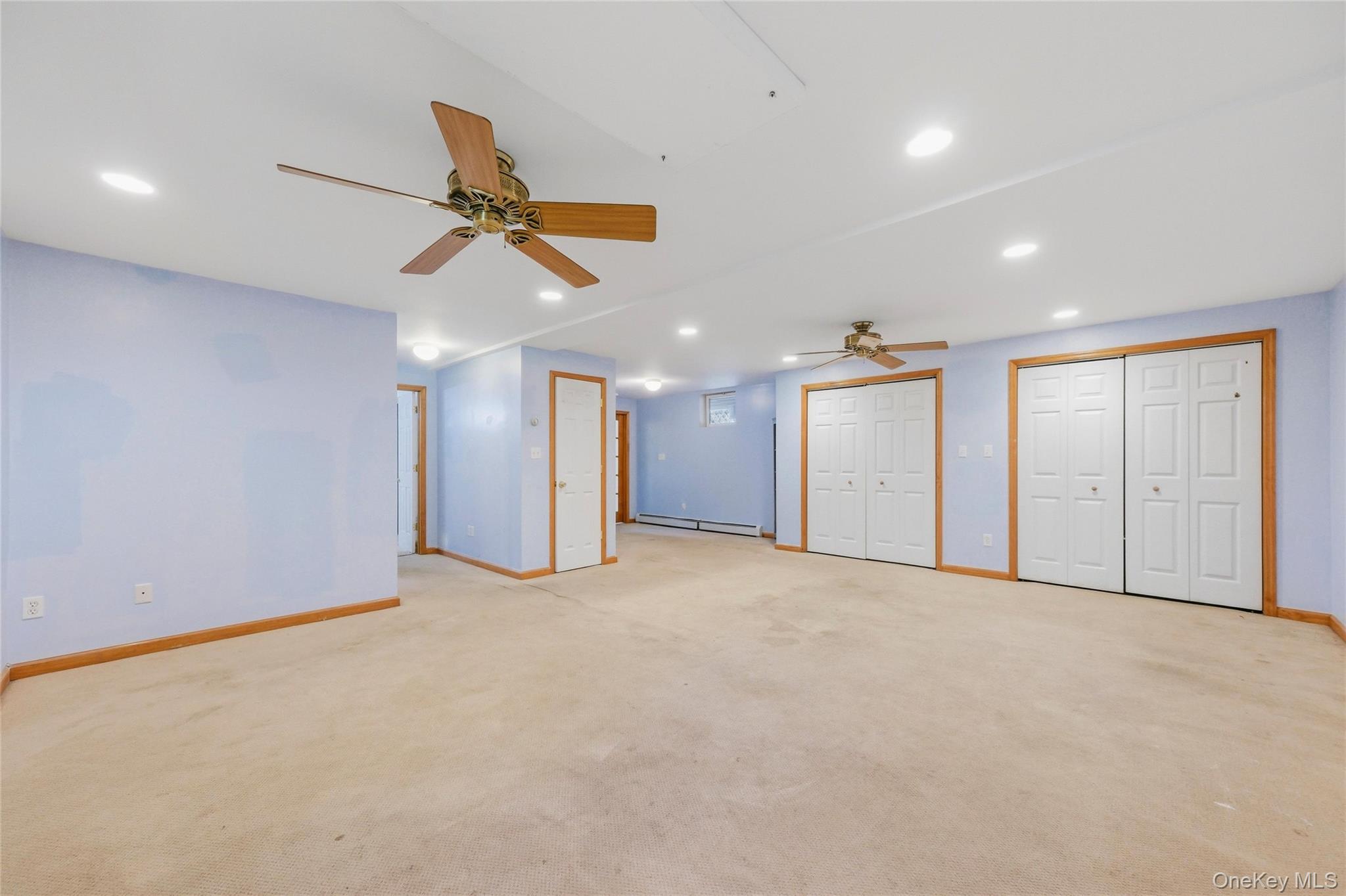 5 Horton Road Washingtonville, NY 10992 - Photo 32 of 42 a view of an empty room with a ceiling fan