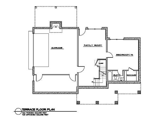 1546 Dairy Road Charlottesville, VA 22903 - Photo 17 of 19 Terrace Level Plans