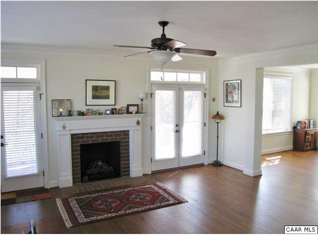 1546 Dairy Road Charlottesville, VA 22903 - Photo 3 of 19 Kitchen opens onto spacious living/family room. Dining room to right.