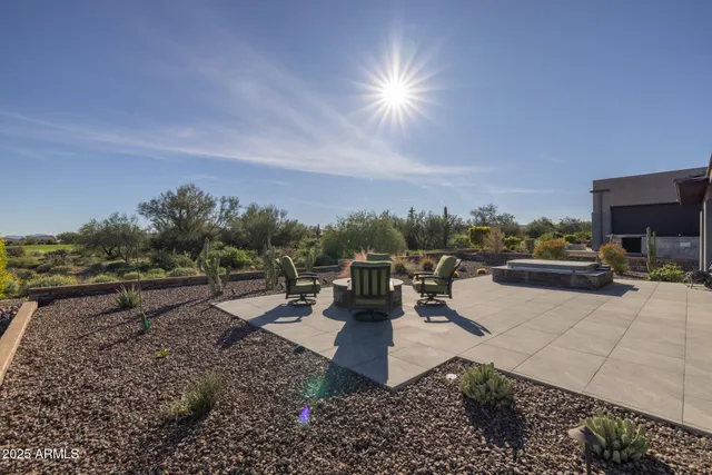 a view of a lake with mountains in the background