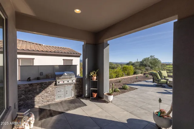 a view of lake with mountain