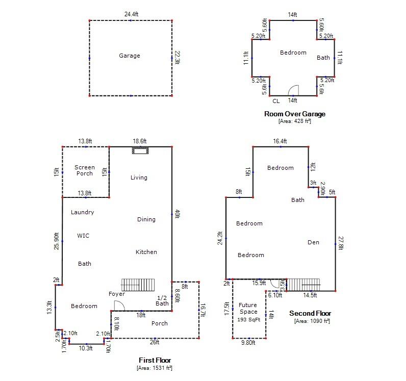 2229 Generals Street Charleston, SC 29492 - Photo 36 of 36 FloorPlan