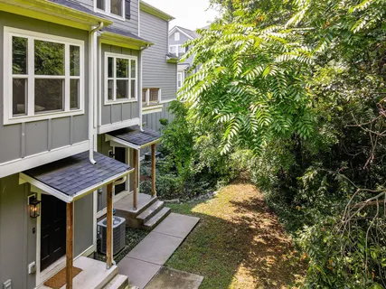 a view of a house with a outdoor space