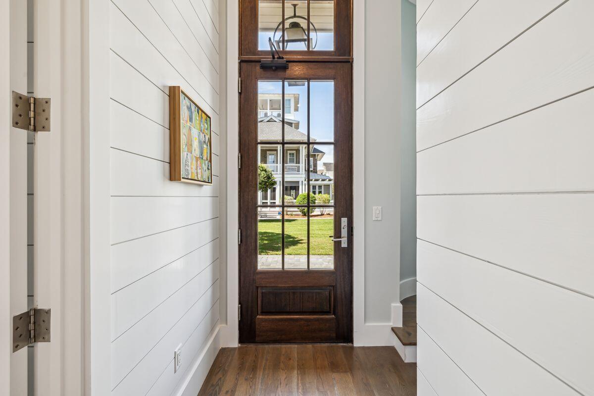 9 Honor Ln Inlet Beach Inlet Beach, FL 32461 - Photo 18 of 55 a view of an entryway with wooden floor