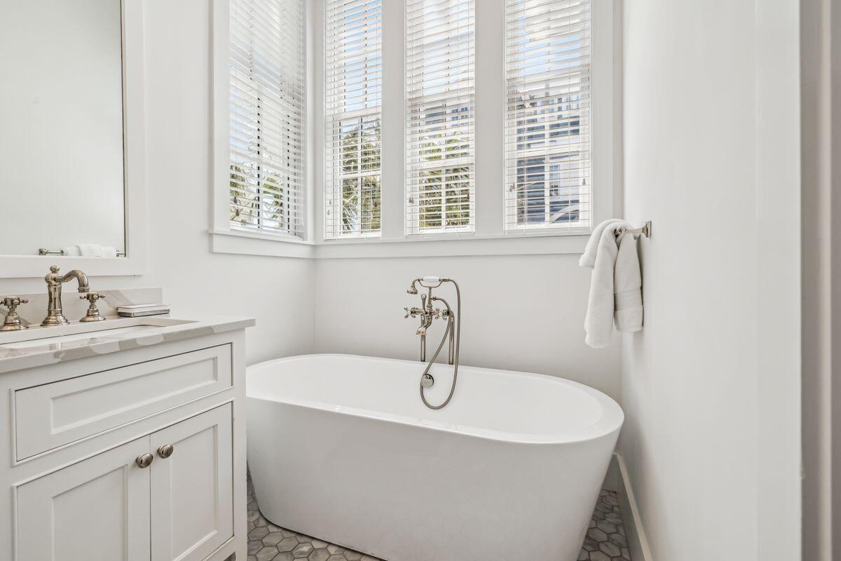 9 Honor Ln Inlet Beach Inlet Beach, FL 32461 - Photo 23 of 55 a bath tub sitting next to a white sink