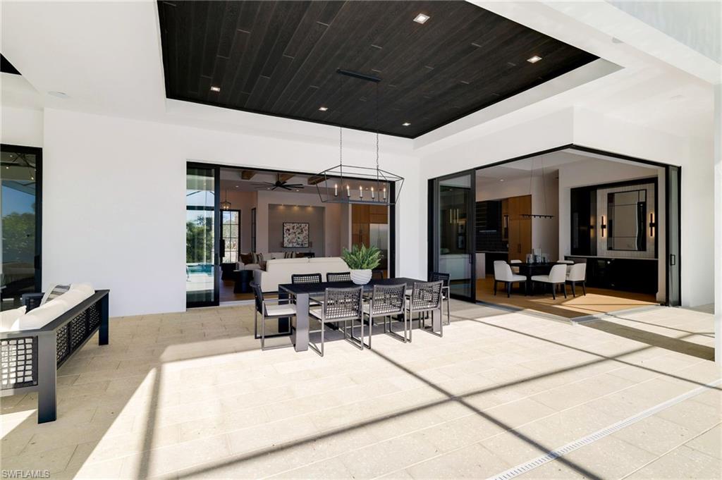 15850 Hampton View Fort Myers, FL 33908 - Photo 36 of 38 View of patio / terrace with outdoor lounge area and a ceiling fan