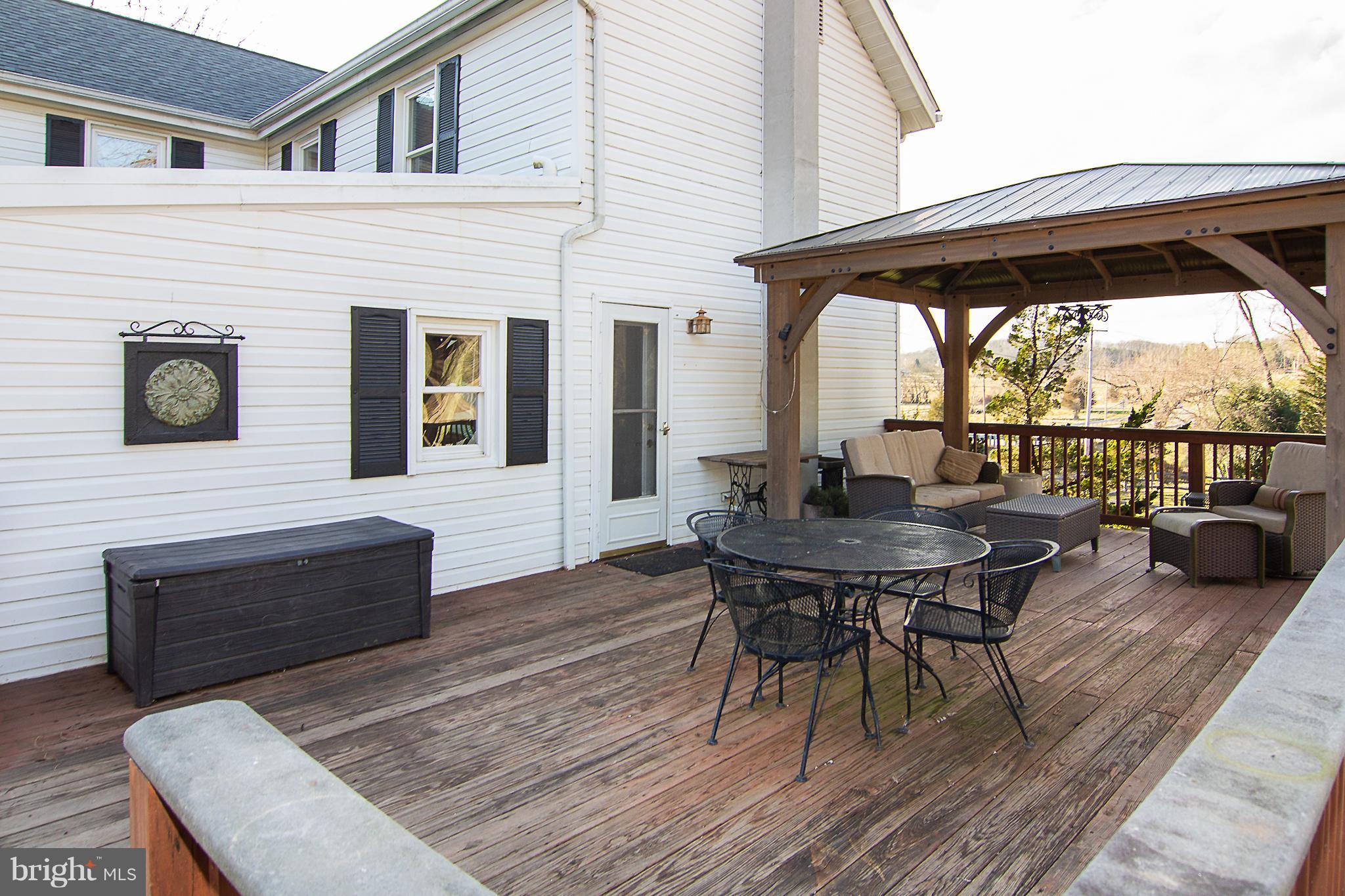 17106 Frederick Road Mount Airy, MD 21771 - Photo 10 of 46 HUGE deck PRIVATE with a PRICELESS VIEW!