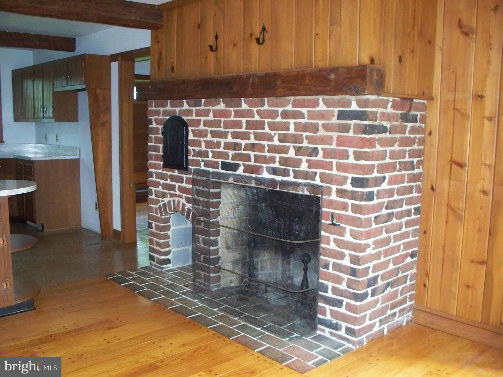 303 St Marys Road Pylesville, MD 21132 - Photo 16 of 30 Kitchen - wood burning fireplace