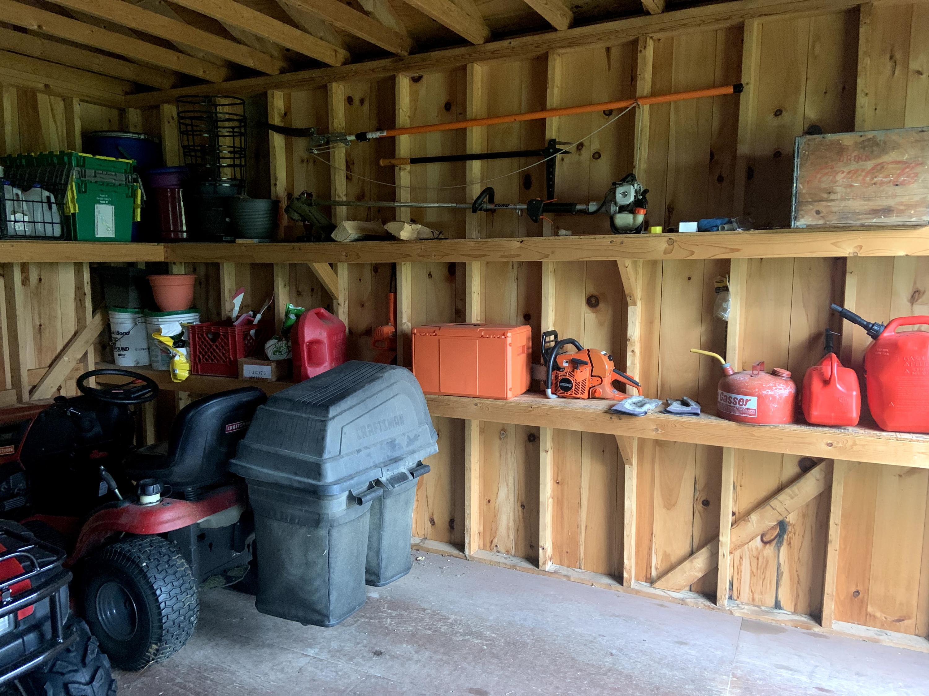 435 Lambert Road Brewer, ME 04412 - Photo 50 of 64 Interior of Storage Shed