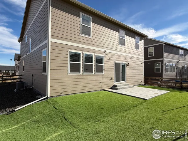 a view of a house with a door
