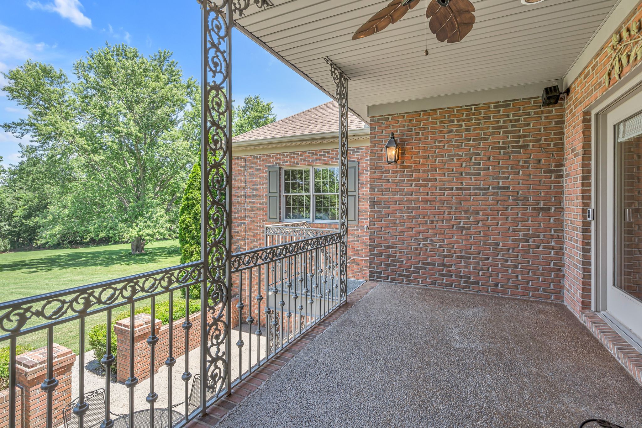 1651 Lawrence Lane Springfield, TN 37172 - Photo 43 of 56 a view of a porch with wooden floor and fence