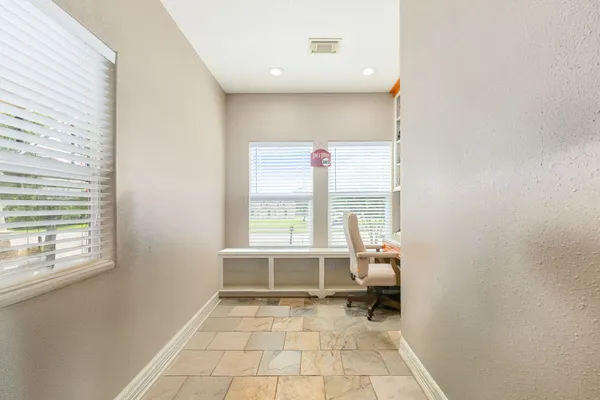 a very nice looking room with a large window