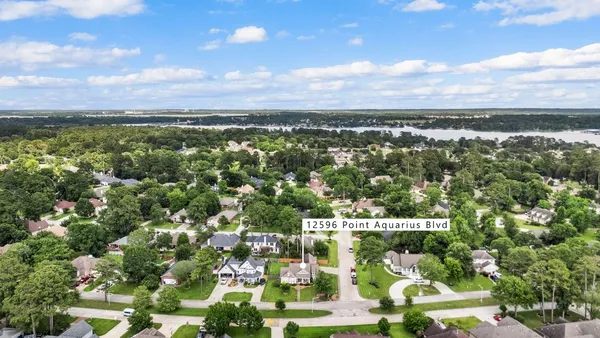 a view of a city with an ocean