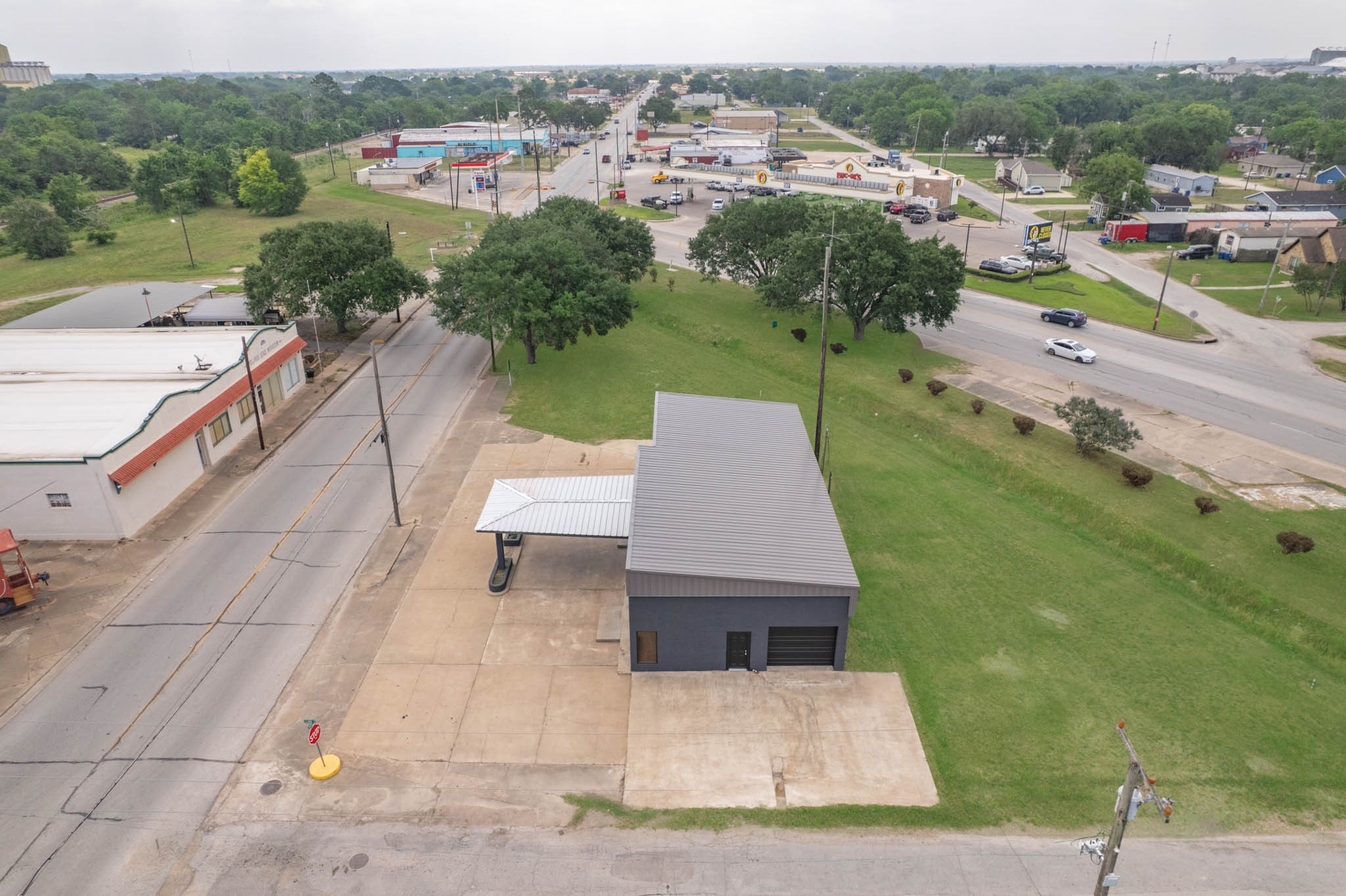 401 East Main Street Eagle Lake, TX 77434 - Photo 17 of 23 a view of a patio with a yard