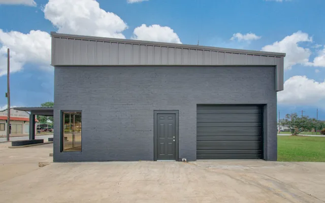 a house with a outdoor space