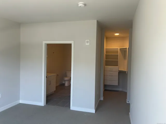 a view of a room with an empty space