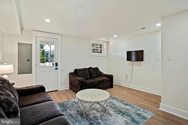 a view of a house with many windows