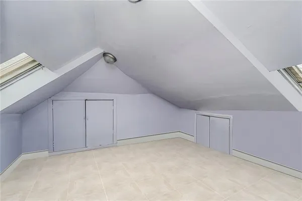an empty room with window