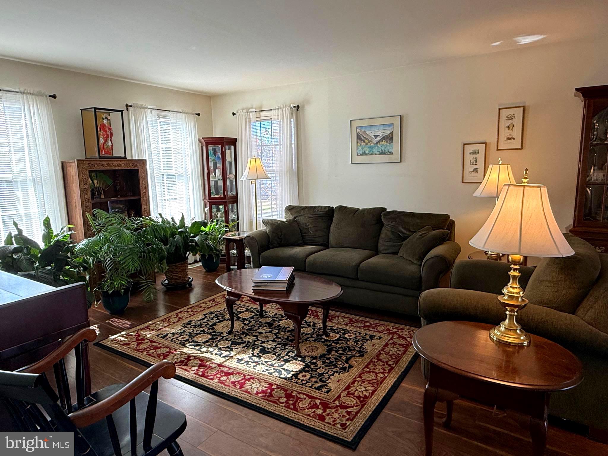 51 Finch Lane Falling Waters, WV 25419 - Photo 12 of 37 a living room with furniture a rug and a fireplace