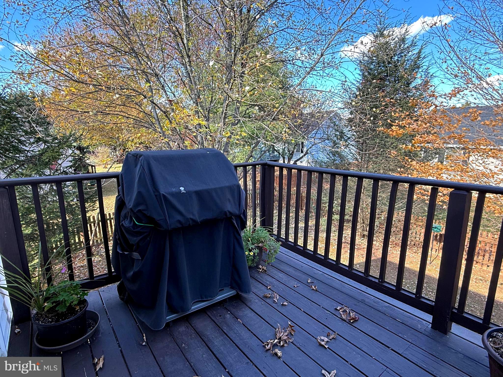 51 Finch Lane Falling Waters, WV 25419 - Photo 32 of 37 a view of balcony with wooden floor and outdoor seating